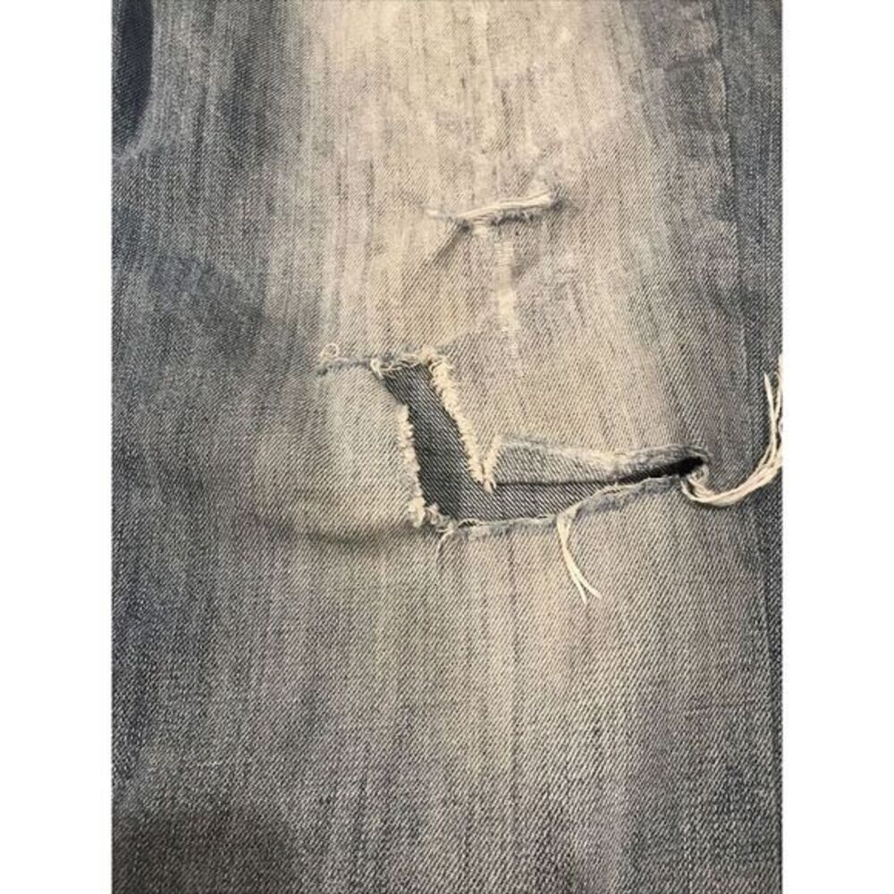 Cremieux‎ Men's Blue Denim Jeans Straight Leg Comfort Cotton Stretch Size 33x32 - Picture 6 of 12
